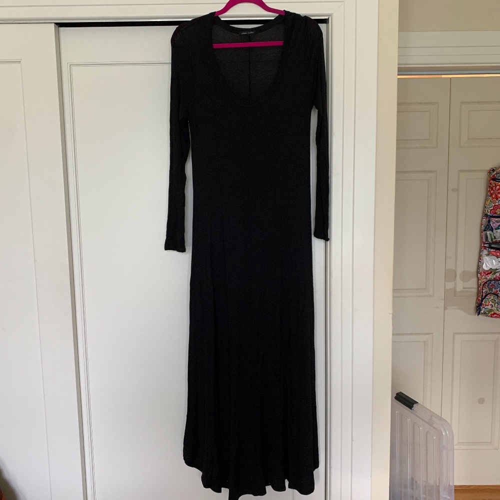 Sweet Claire Black Maxi Dress
